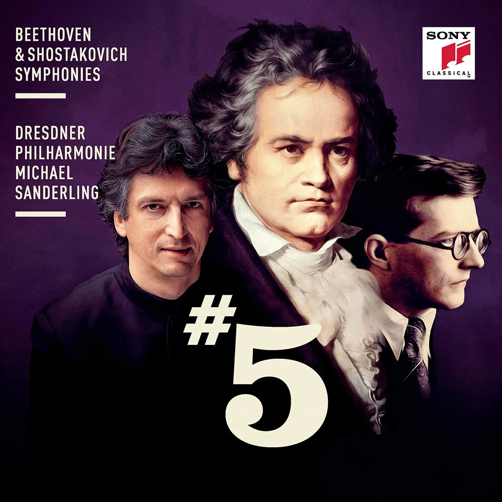 Michael Sanderling – Beethoven: Symphony No. 5, Shostakovich: Symphony No. 5, Dresden Philharmonic, CD