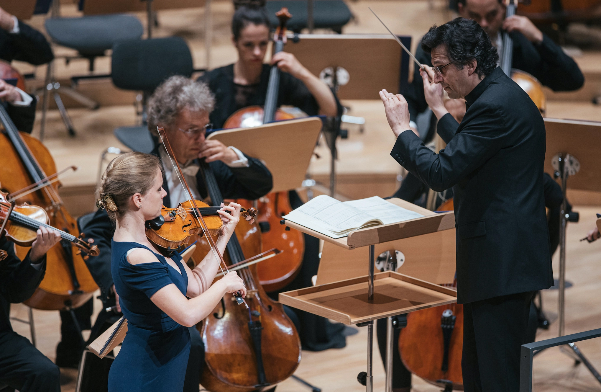 Michael Sanderling principle conductor of the Dresden Philharmonic between 2011-2019
