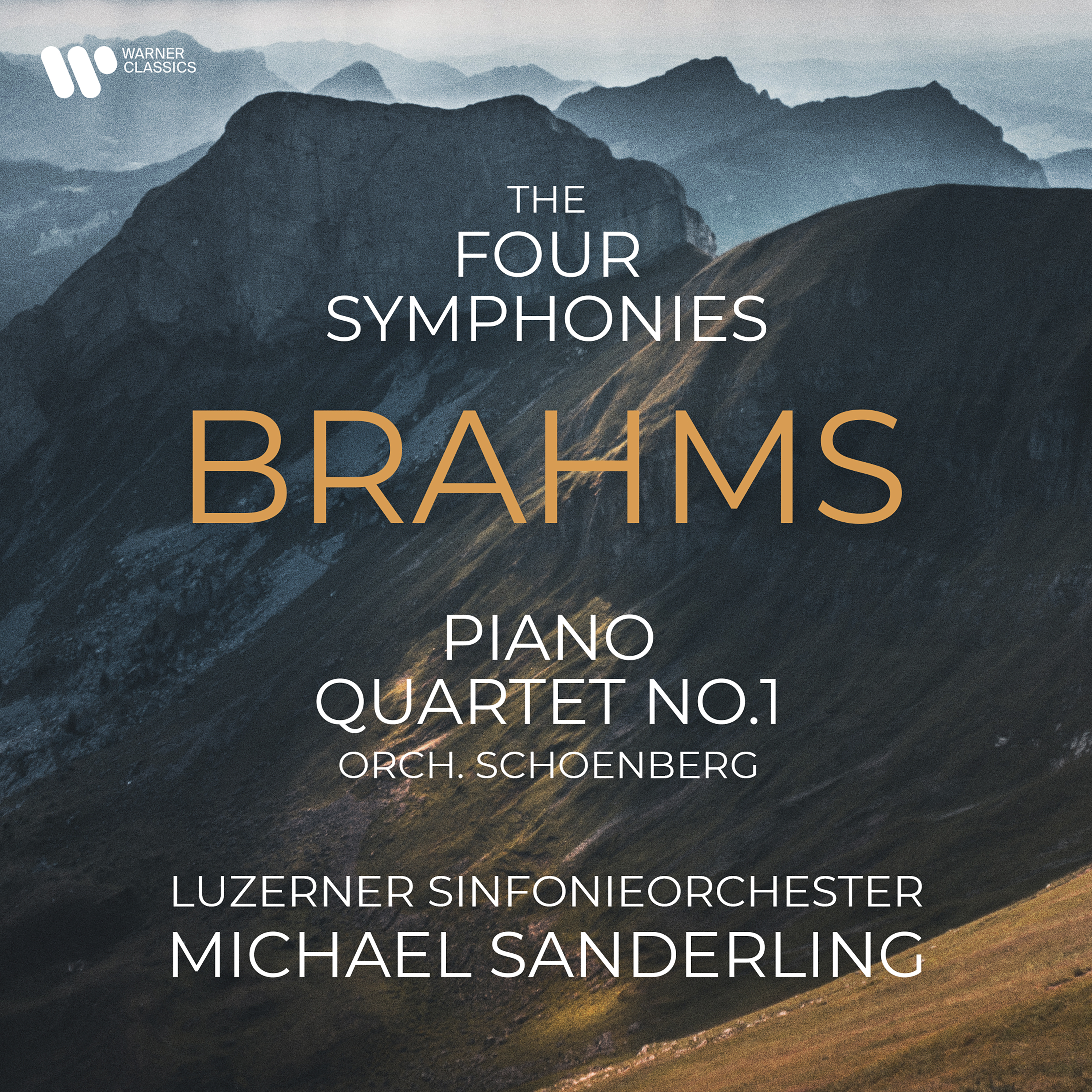 CD-Cover Brahms The four Symphonies